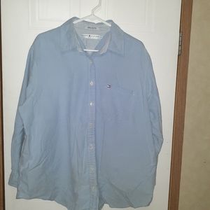 Tommy Hilfiger long sleeved button down dress shir